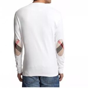 Burberry White Cotton Long-Sleeve Shirt